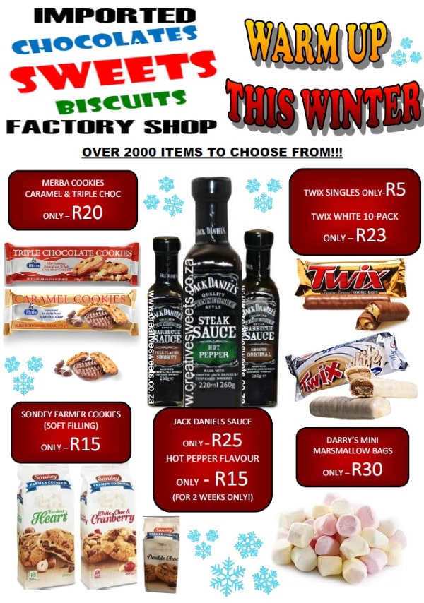 Factory Shops and Shopping in Cape Town, Johannesburg, Durban, Gauteng
