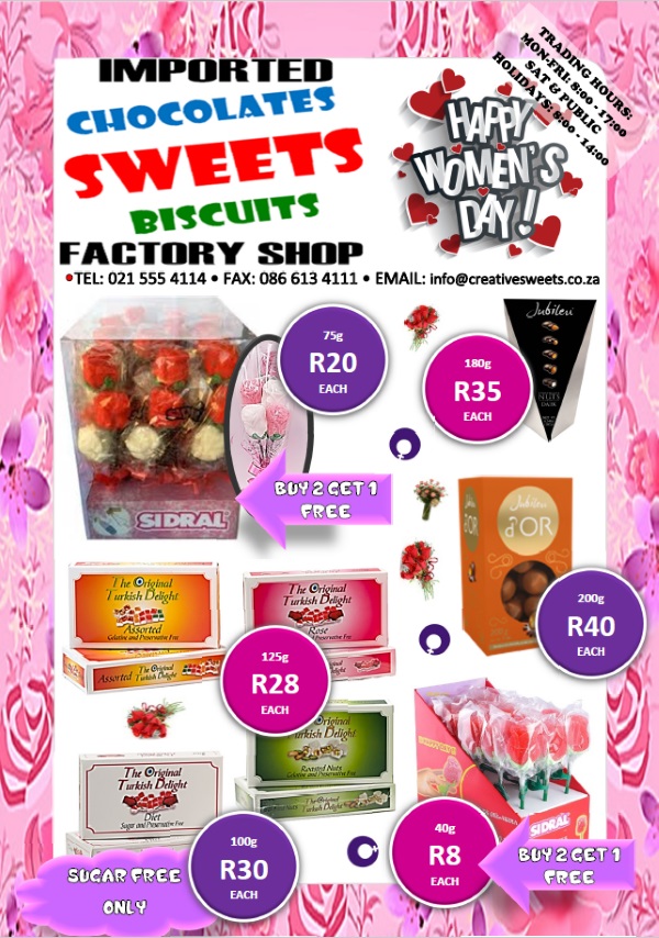 Factory Shops and Shopping Online in Cape Town, Johannesburg, Durban, Gauteng, South Africa