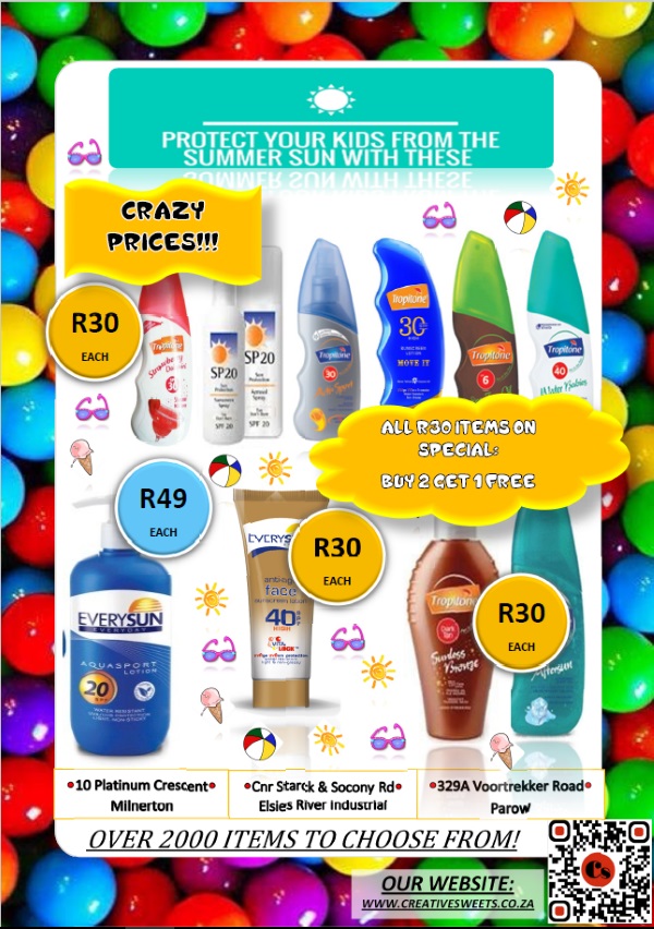 Factory Shops and Shopping Online in Cape Town, Johannesburg, Durban