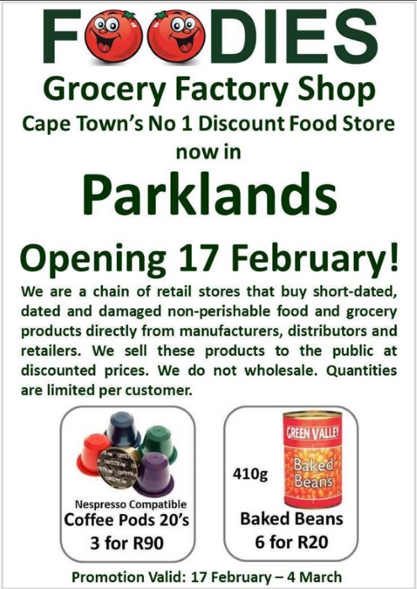 Factory Shops and Shopping Online in Cape Town, Johannesburg, Durban