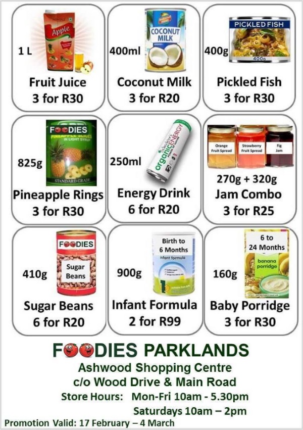 Factory Shops and Shopping Online in Cape Town, Johannesburg, Durban